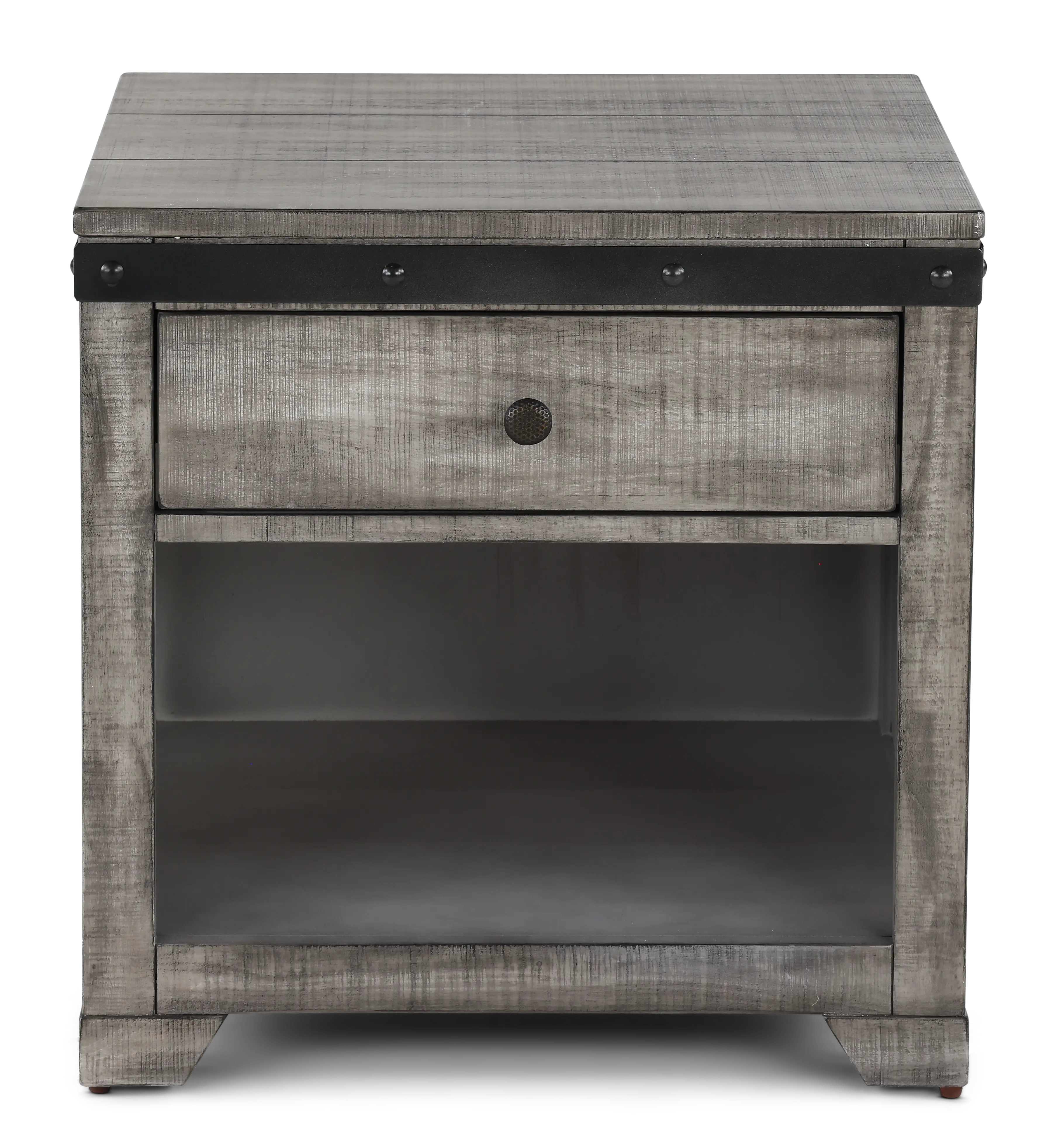Avalon Gray End Table-1