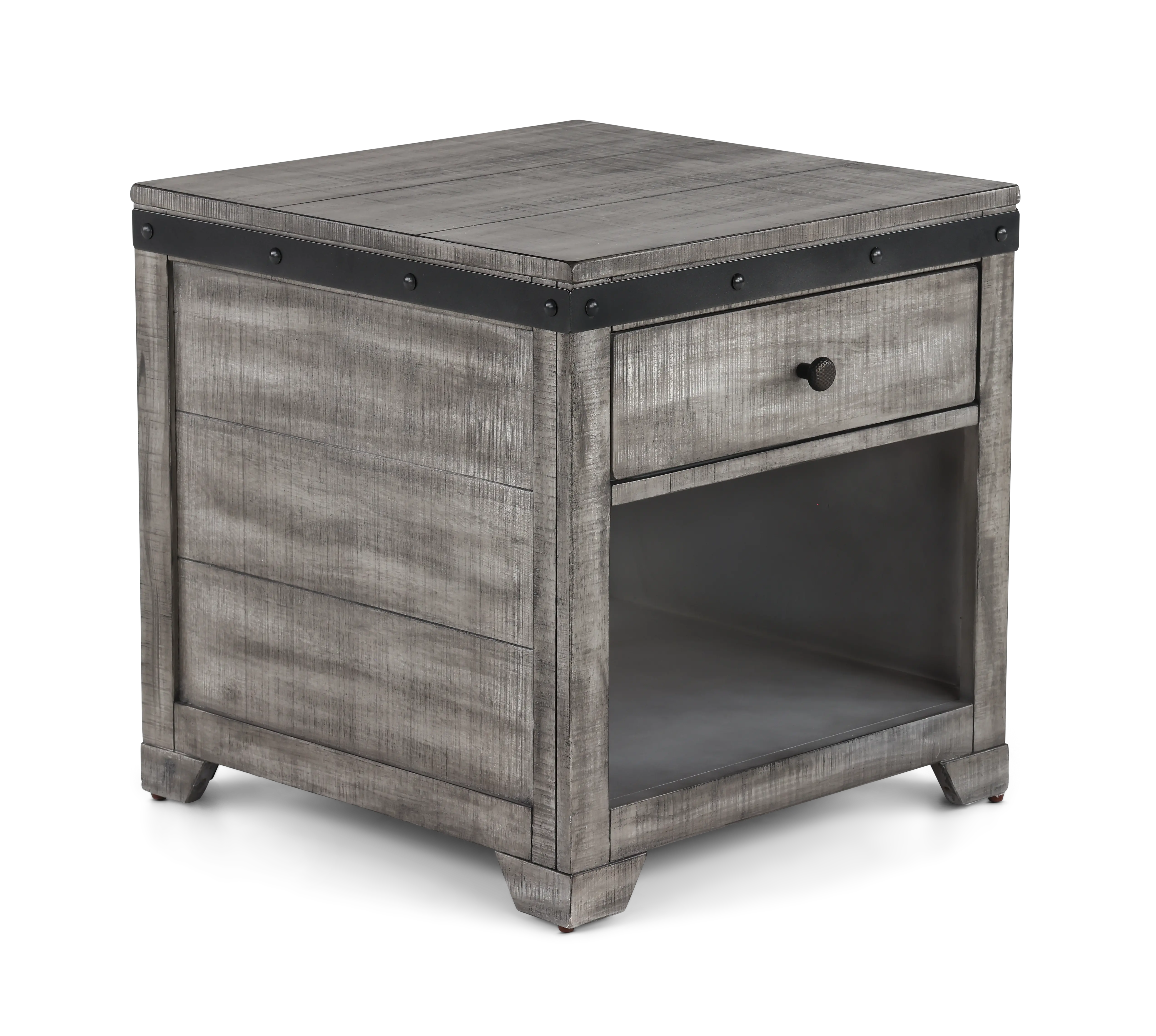 Avalon Gray End Table-2