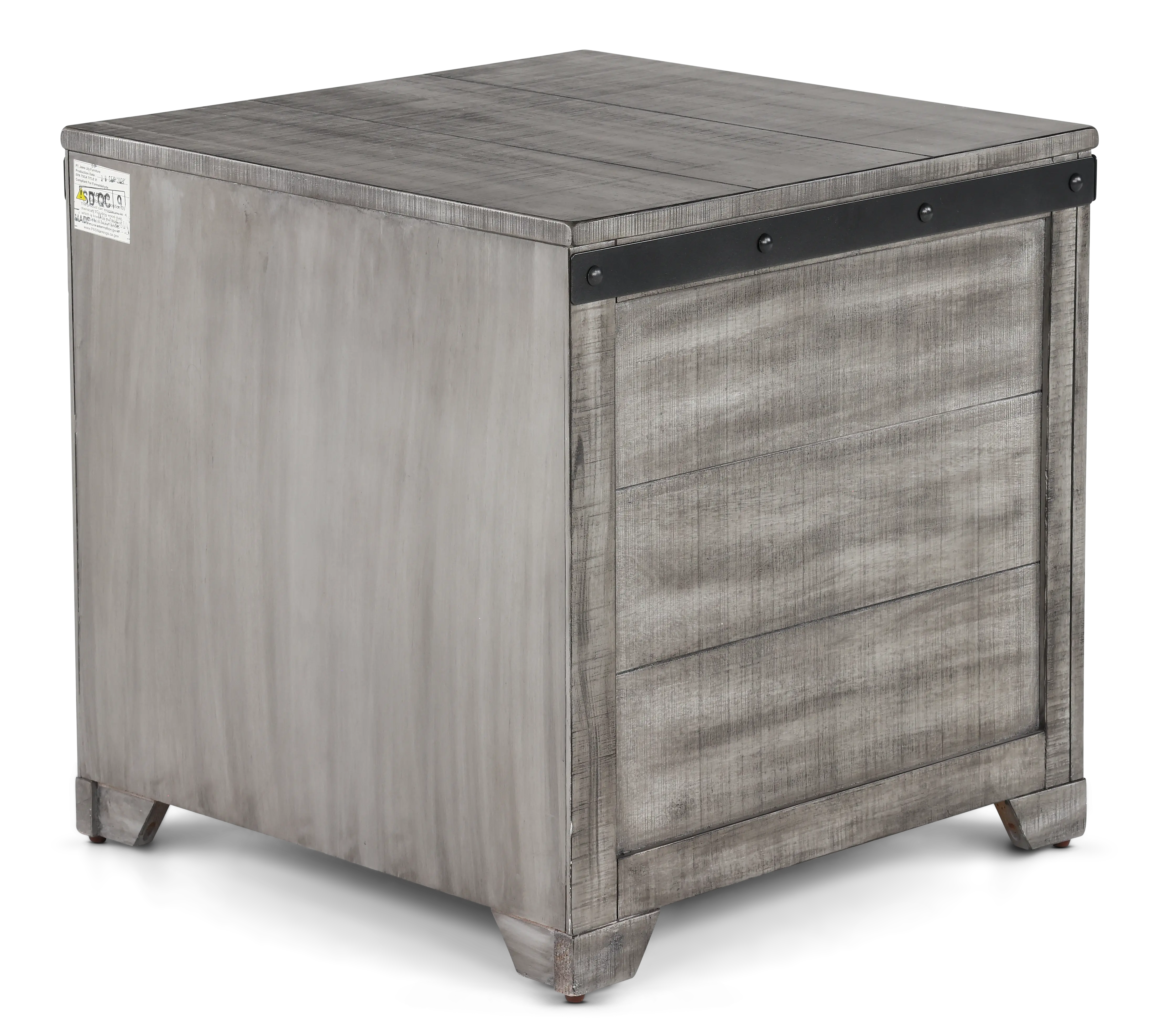 Avalon Gray End Table-5