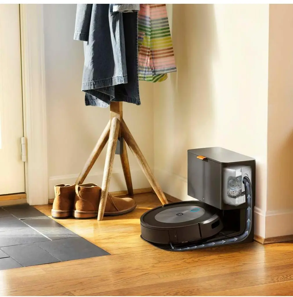 J755020_J7+/ROOMBA iRobot Roomba J7+ Black Self Emptying Robot Vacuum-2