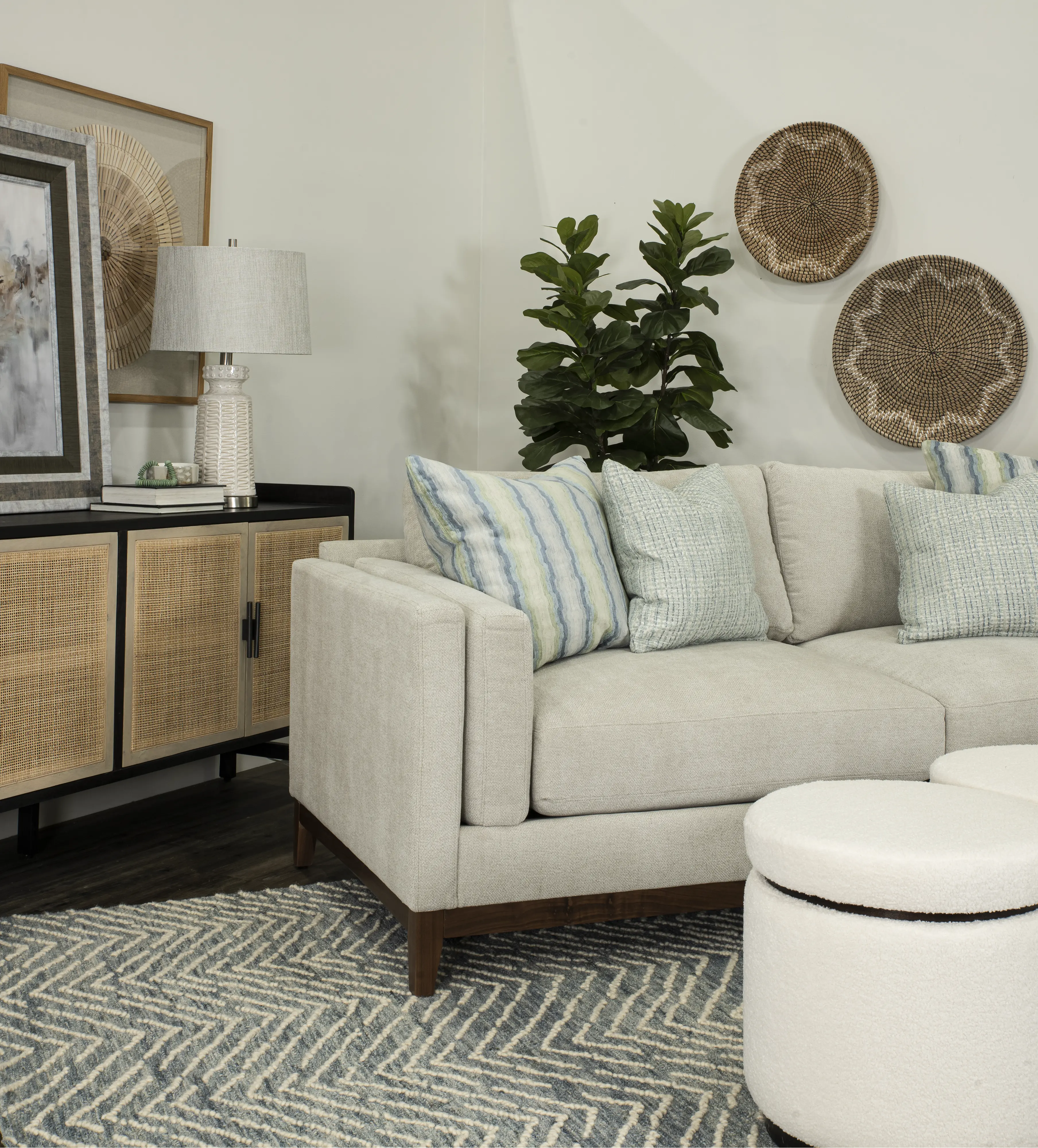 Kelsey Dove Beige Sofa-6