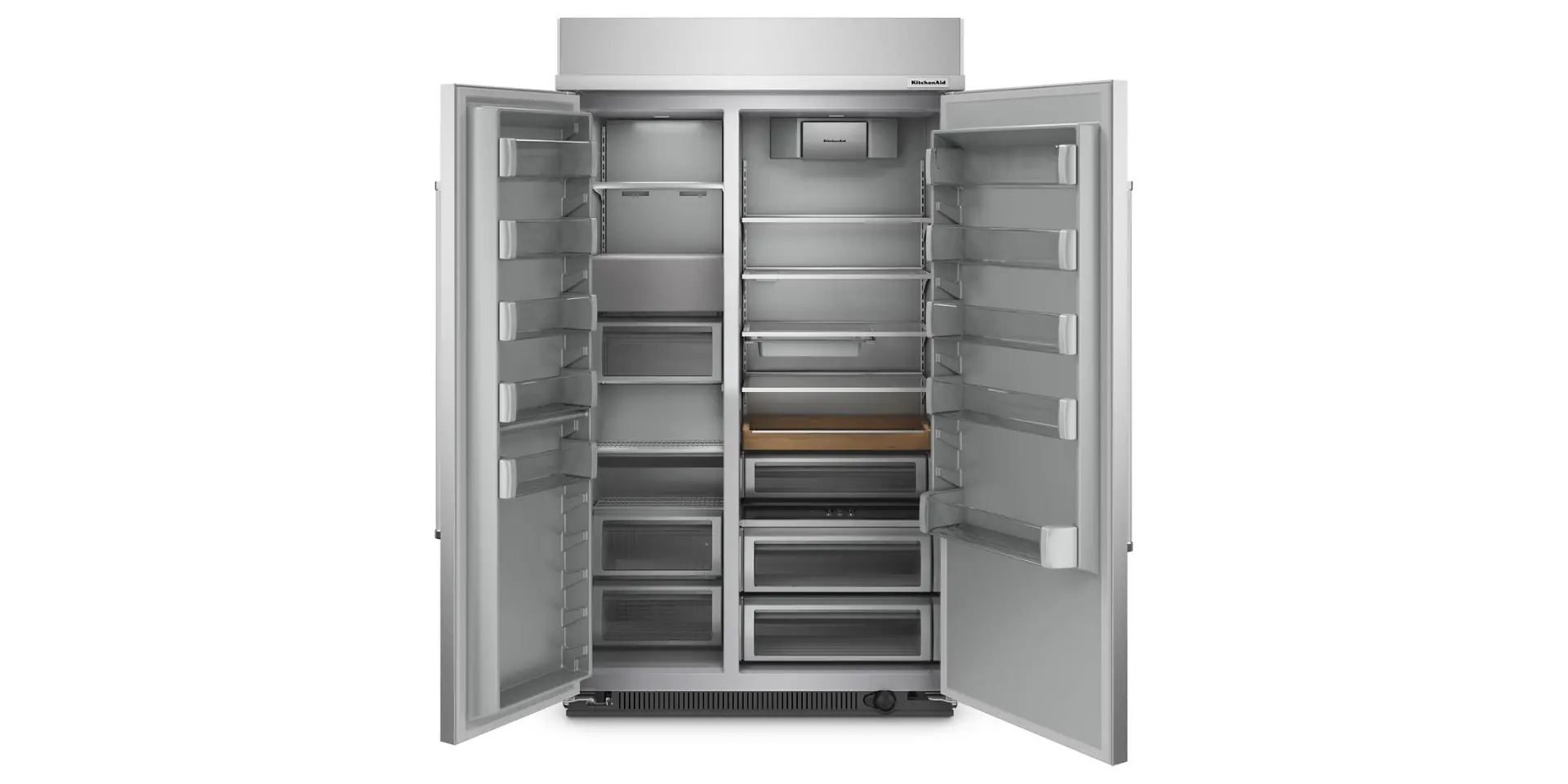 KBSN708MPS KitchenAid 30 Cu Ft Side By Side Refrigerator - Stainless Steel-4