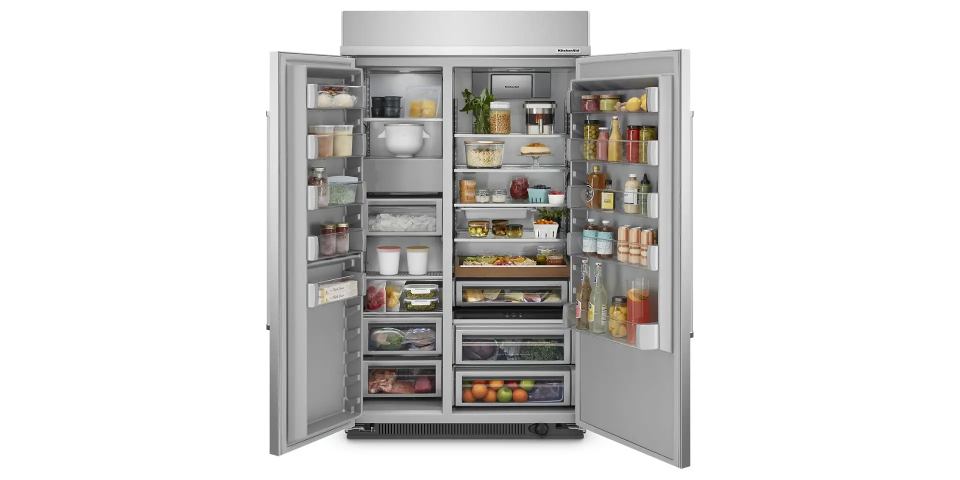 KBSN708MPS KitchenAid 30 Cu Ft Side By Side Refrigerator - Stainless Steel-5