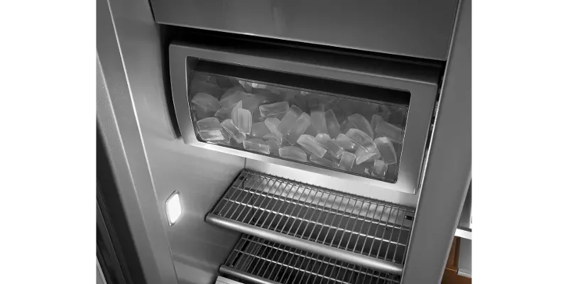 KitchenAid 30 Cu Ft Side By Side Refrigerator - Stainless Steel
