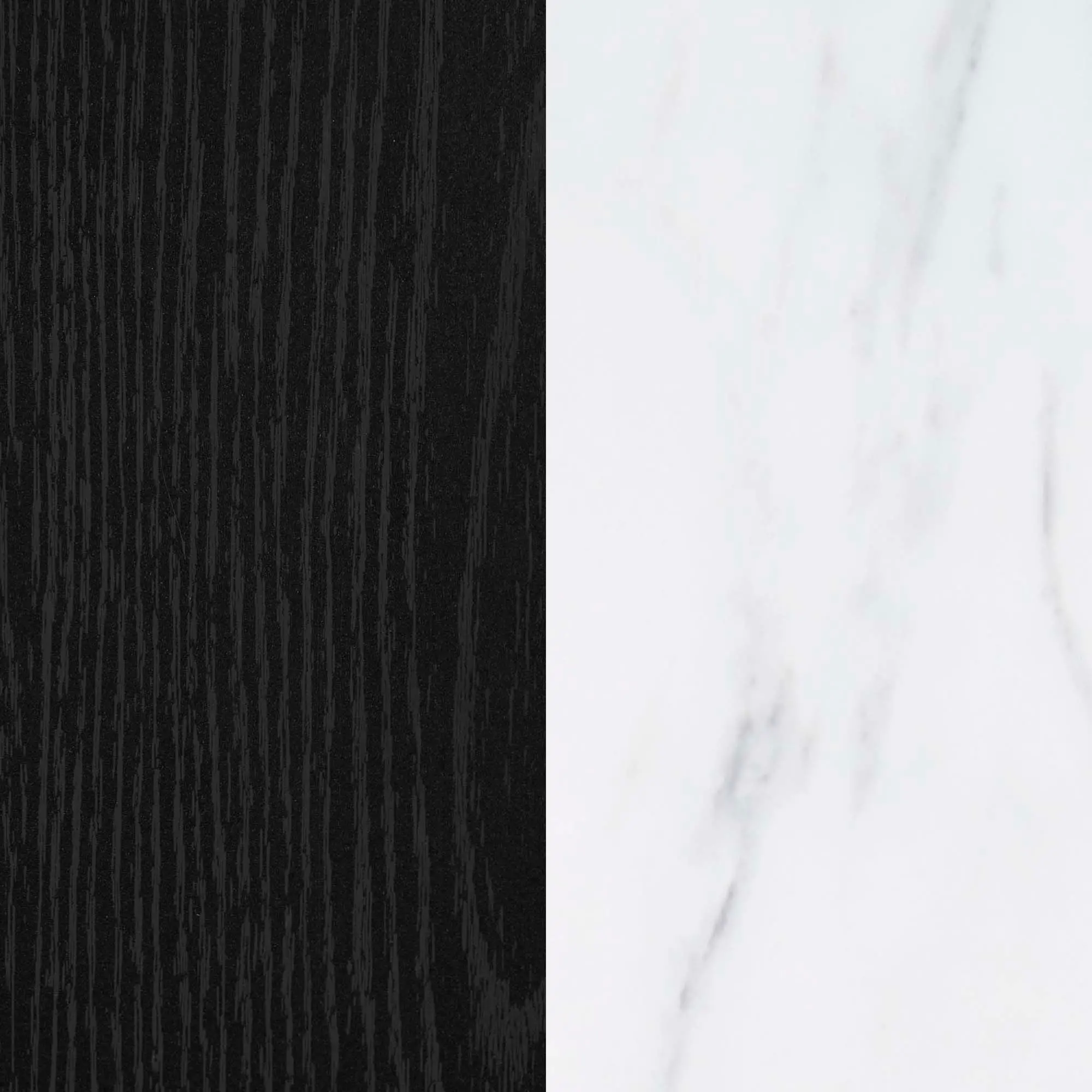 13536 Hype Black and Faux Carrara Marble 2-Drawer Nightstand - South Shore-7