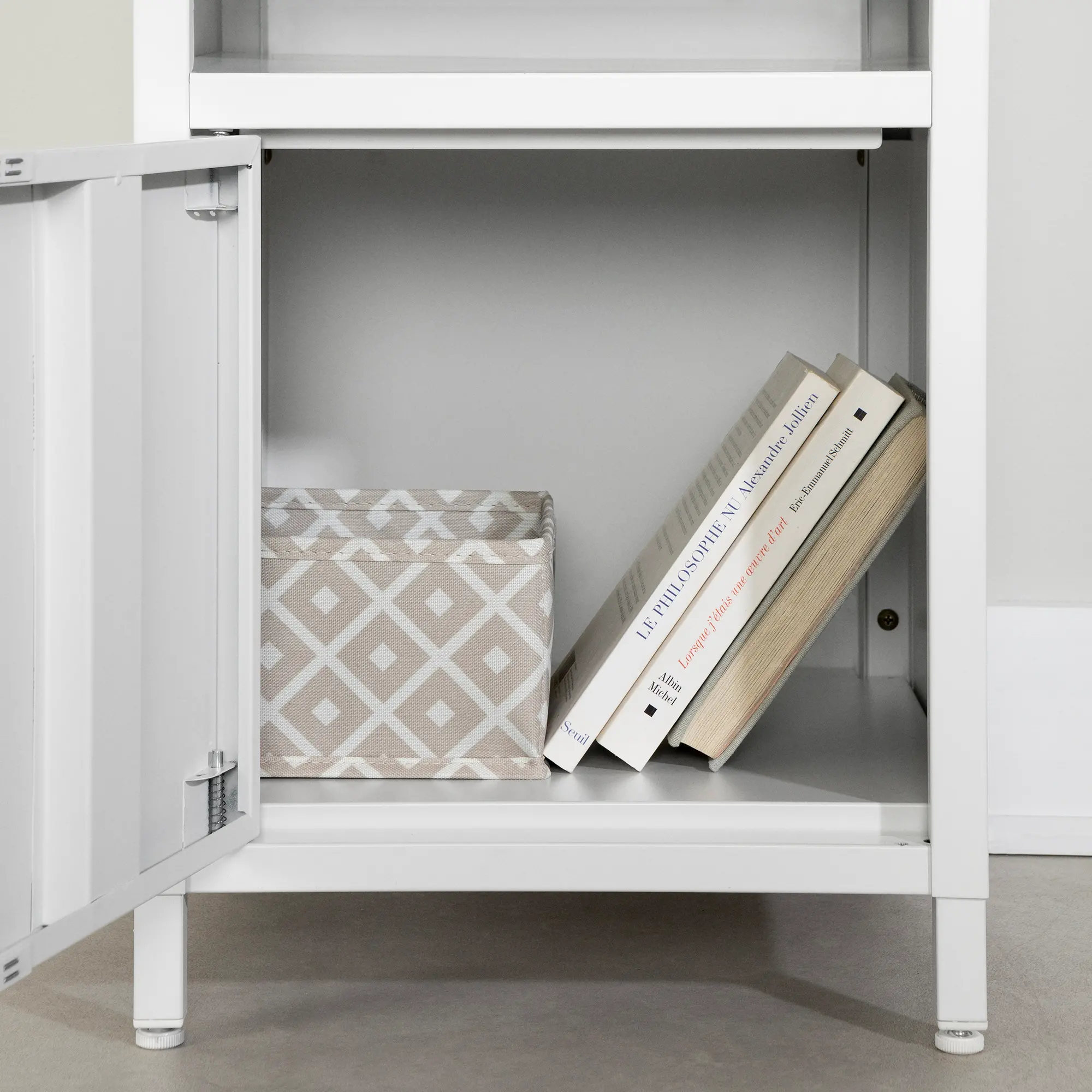 13747 Kodali White Nightstand - South Shore-4