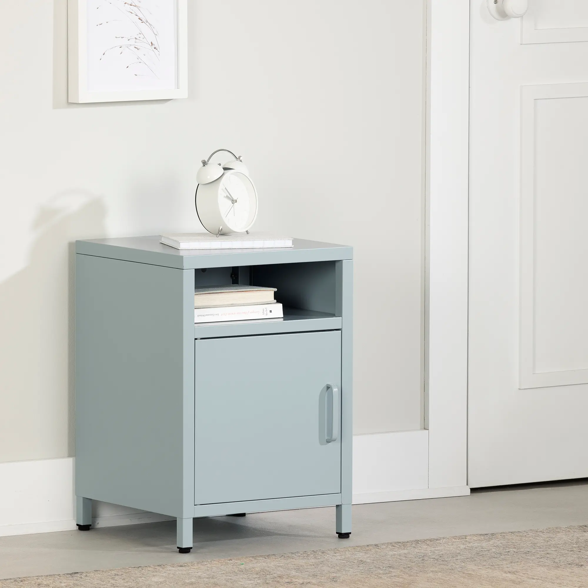 13748 Kodali Light Blue Nightstand - South Shore-2