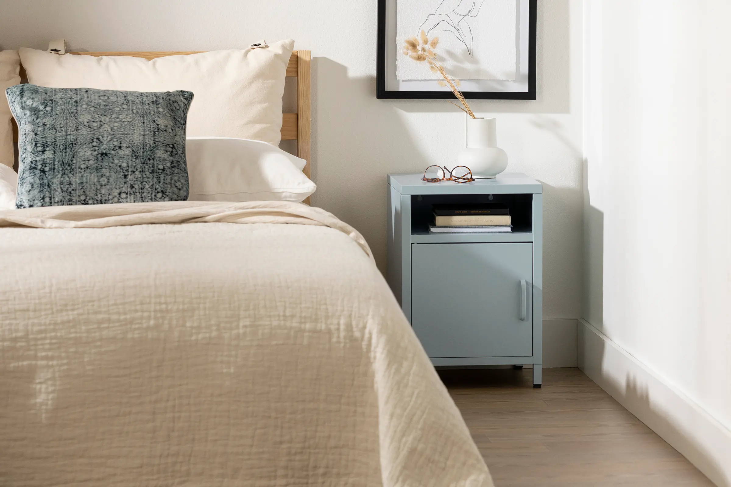 13748 Kodali Light Blue Nightstand - South Shore-3