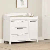 14107 Daisie White Changing Table - South Shore