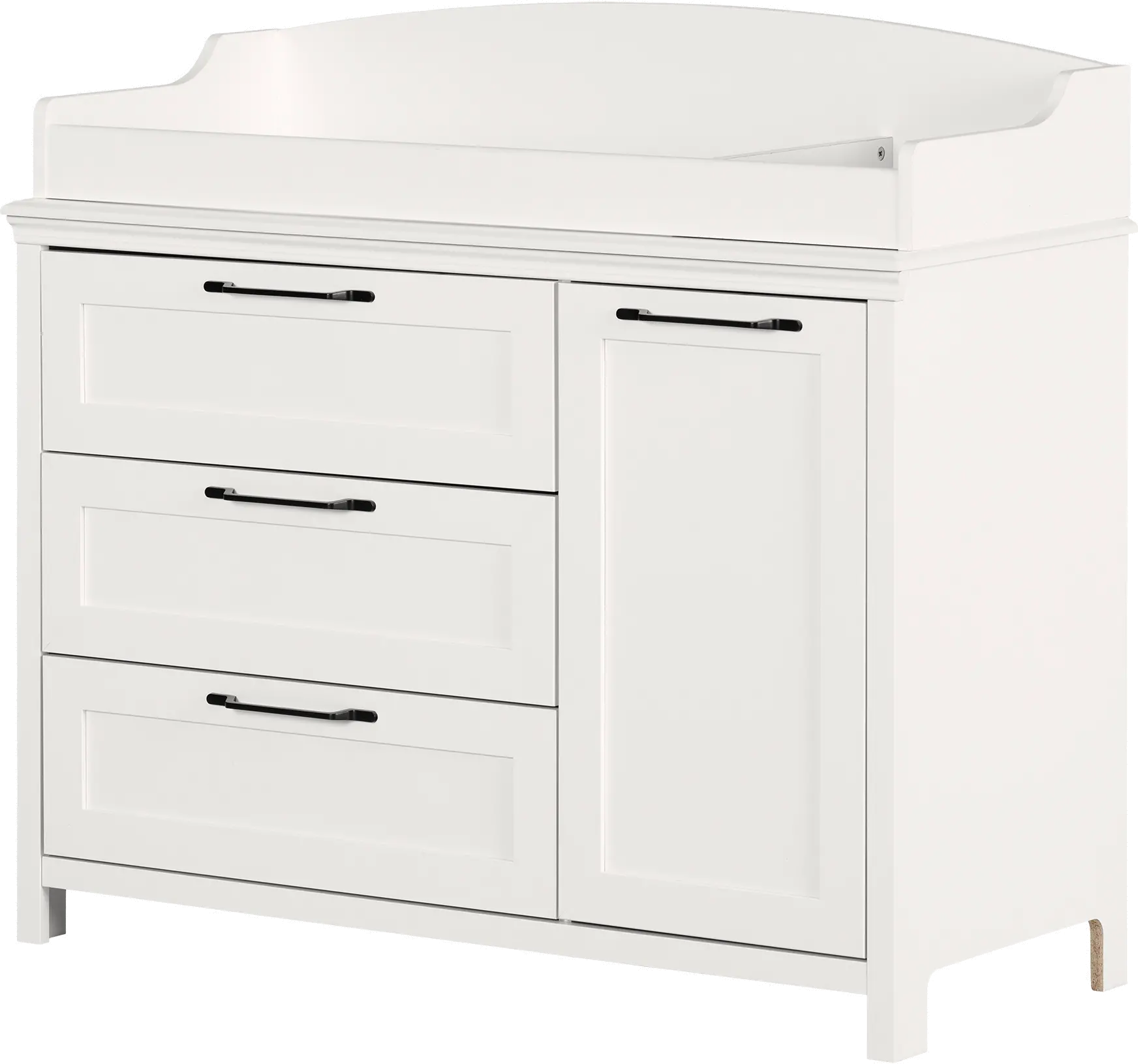 14107 Daisie White Changing Table - South Shore-1