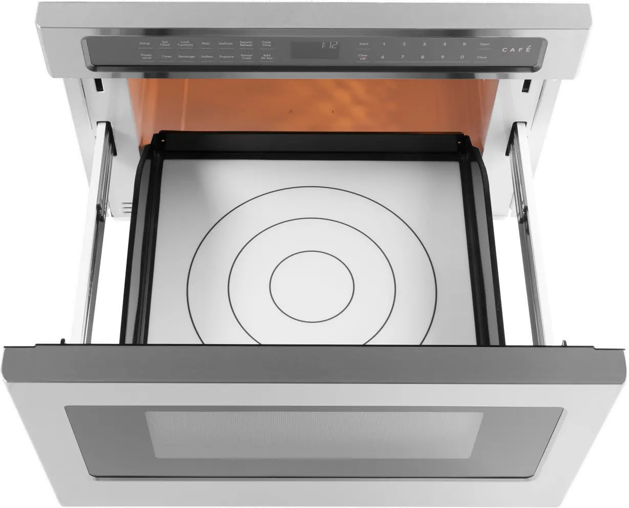 CWL112P2RS1 Cafe 1.2 cu ft Microwave Drawer - Stainless Steel-1