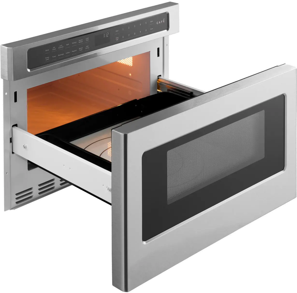 CWL112P2RS1 Cafe 1.2 cu ft Microwave Drawer - Stainless Steel-4