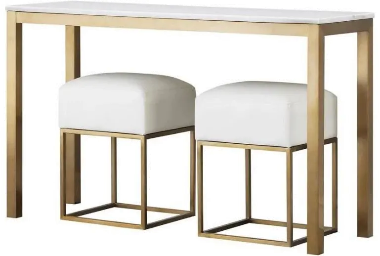 36582 Avalon Marble Top Console Table-1