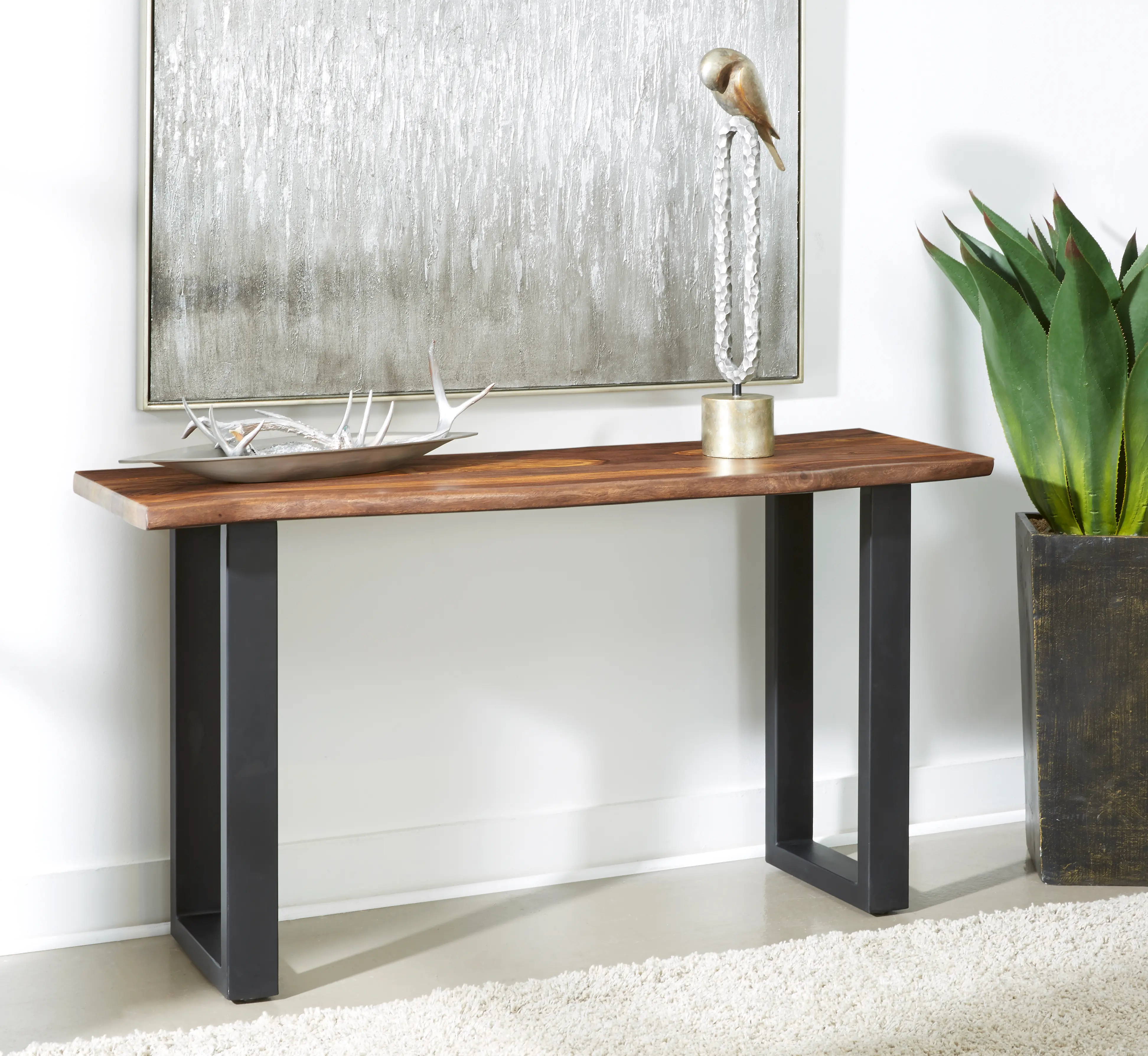 49528 Brownstone II Console Table-2
