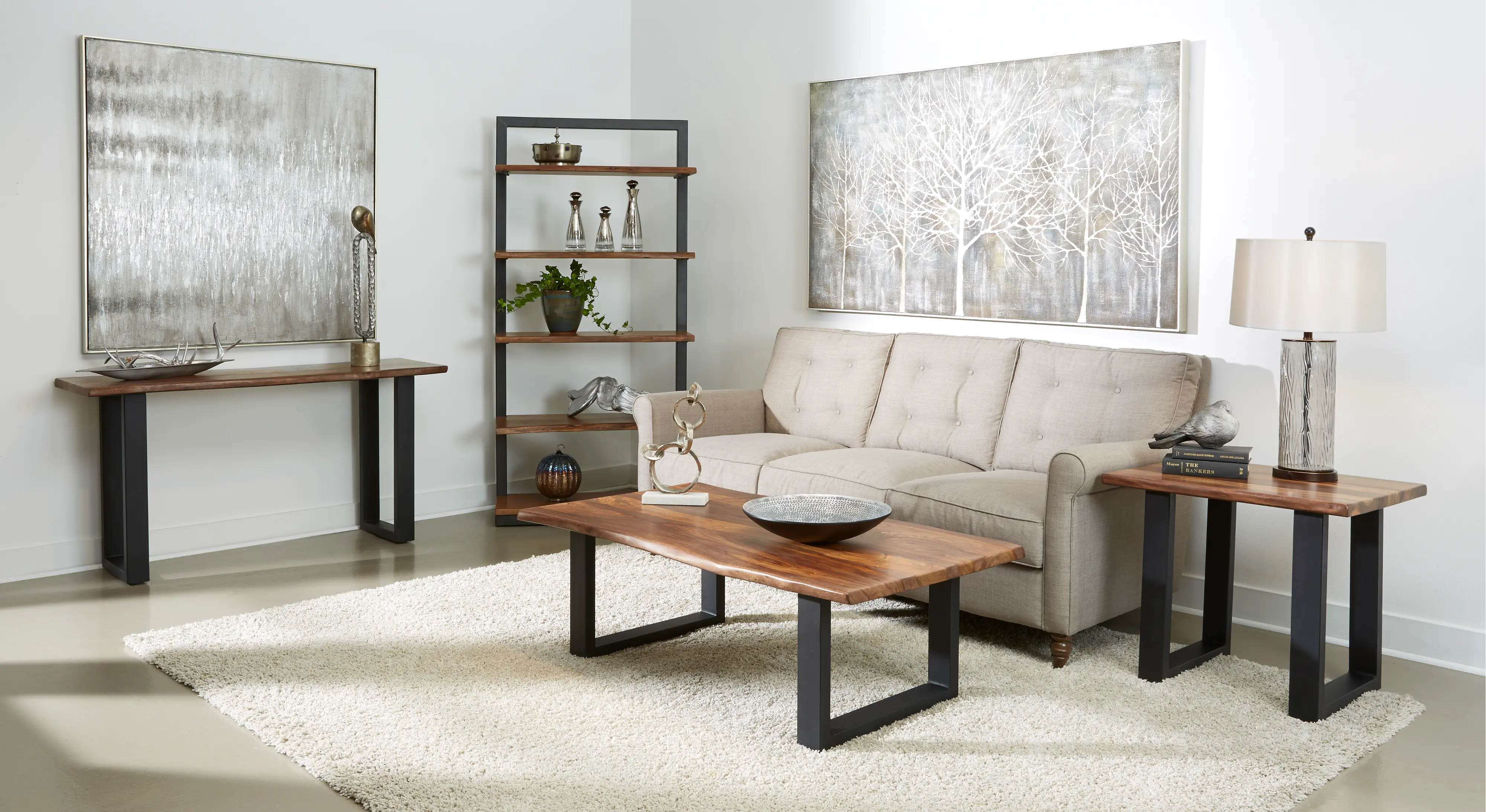 49528 Brownstone II Console Table-4