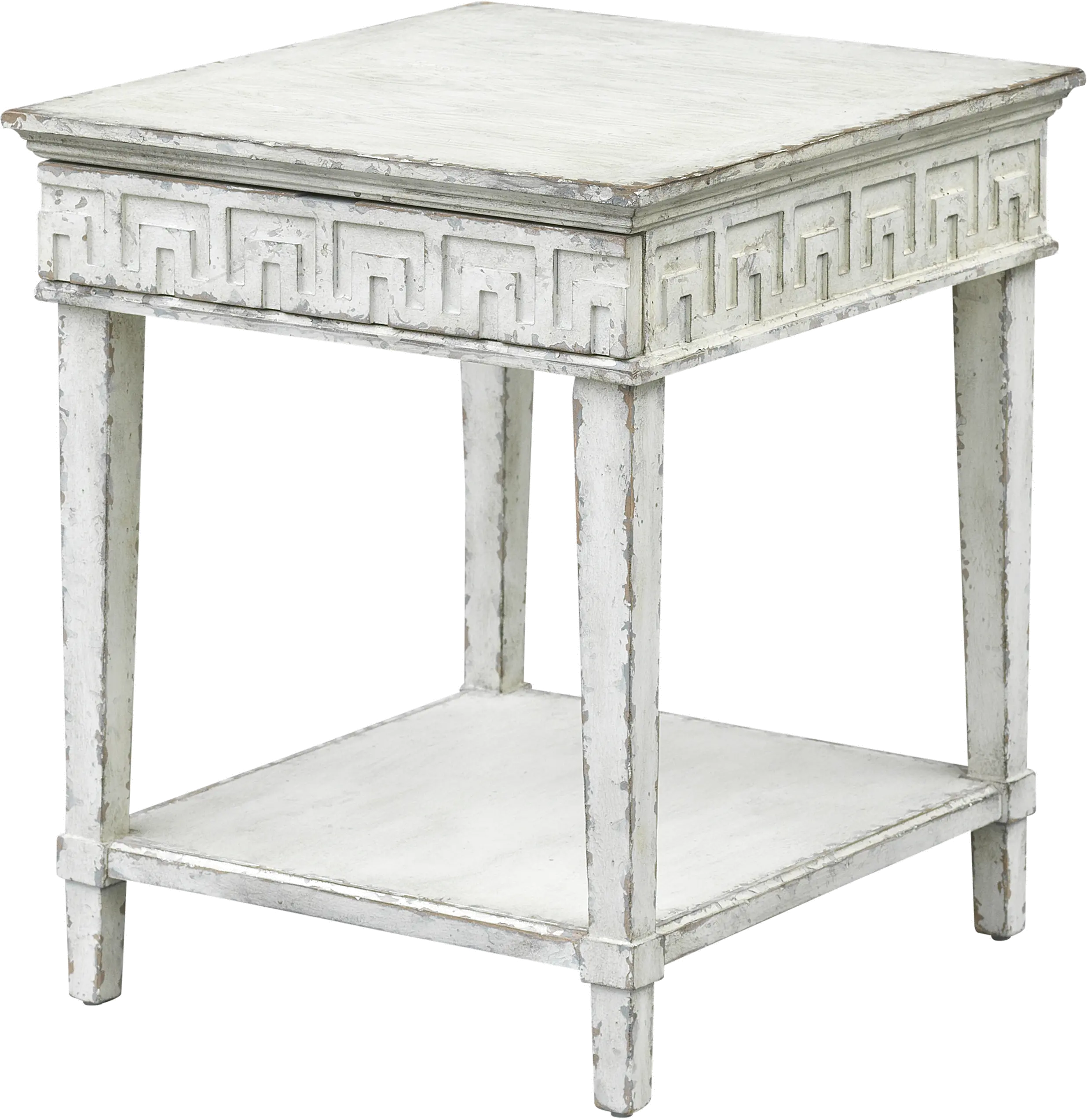 60232 Athens White End Table-4