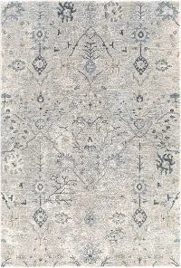 BWK-2316-710103/8X10 Brunswick 8 x 10 Beige and Dusty Sage Area Rug