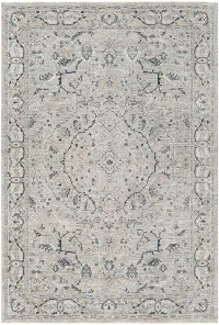 BWK2314-710103/8X10 Brunswick 8 x 10 Teal and Gray Area Rug