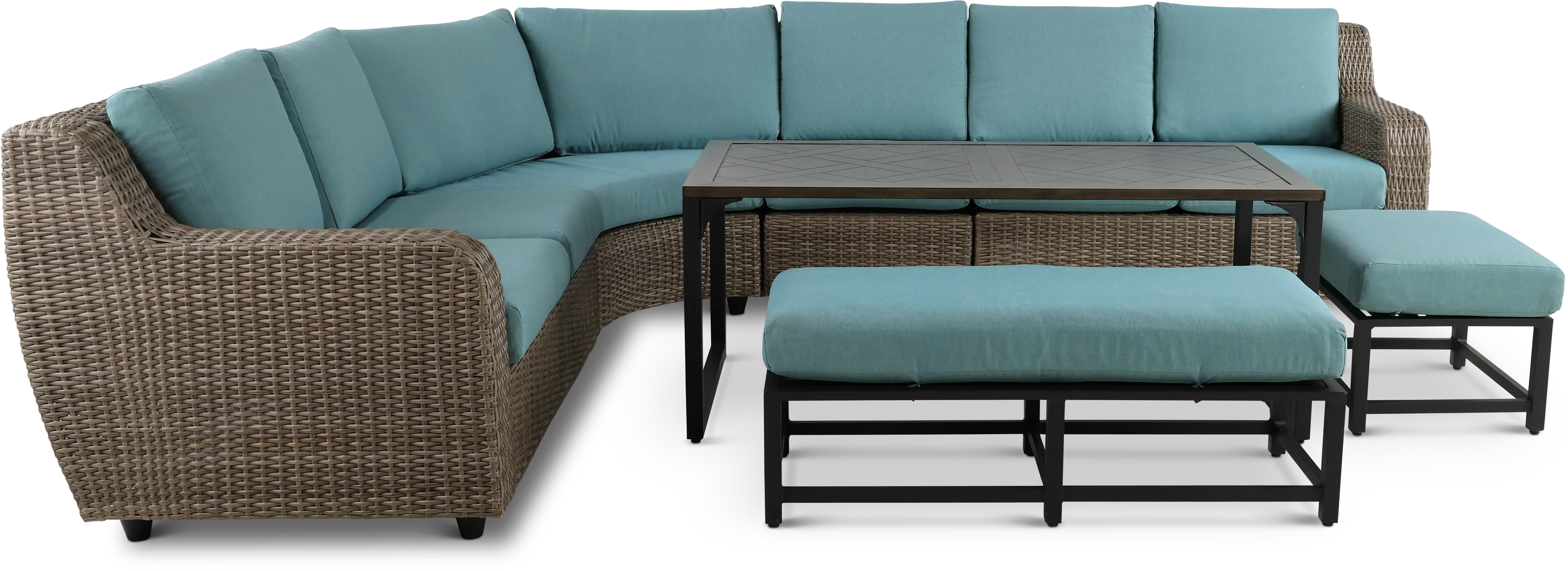 ANESIS LL/A/C/RL/2B/1B/TB Anesis 7 Piece Blue Patio Set-13