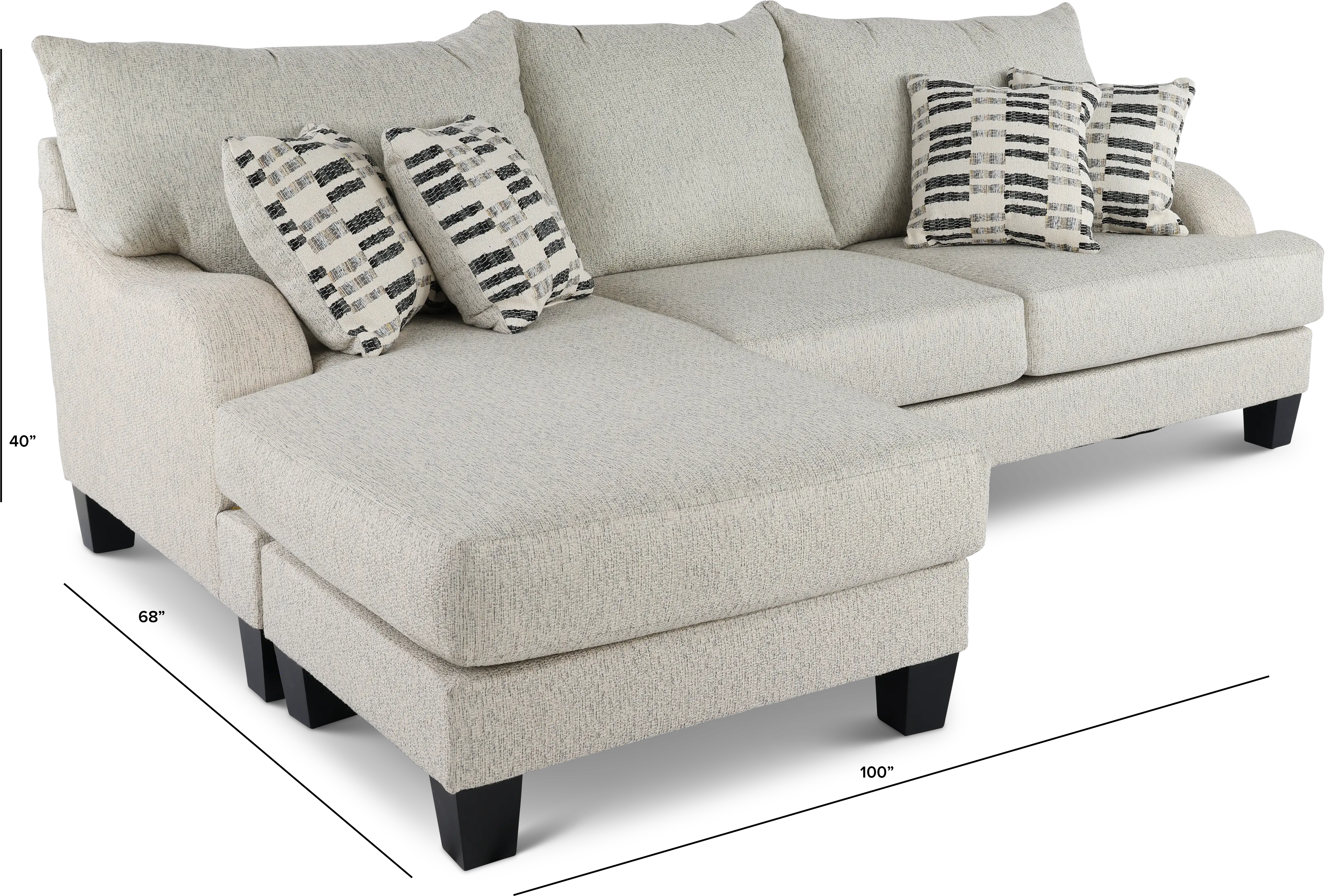 LAGUNA/SOCH/CEMENT Laguna Off-White Sofa-Chaise-3