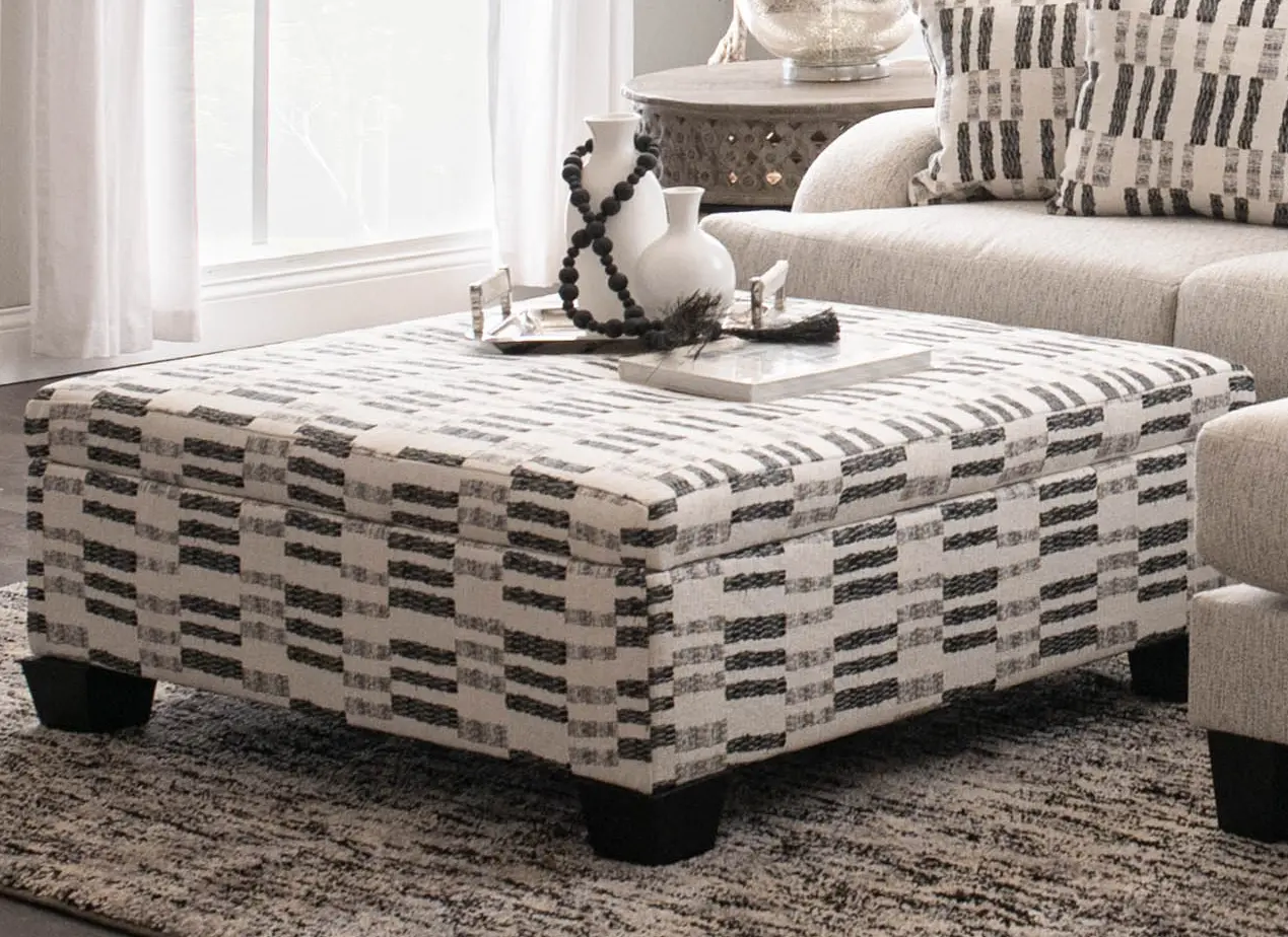 PIRSTOOT/MURDOCK DOMINO Laguna Striped Storage Ottoman-8