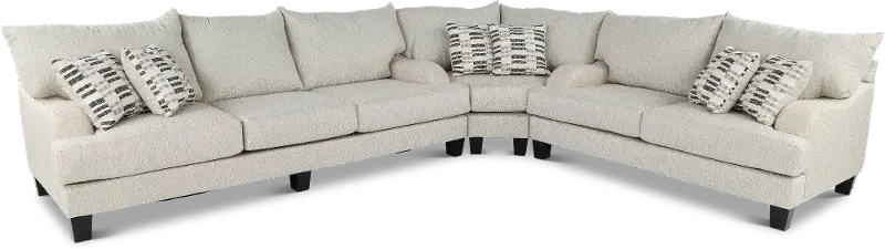 Laguna Off-White 3 Piece Sectional