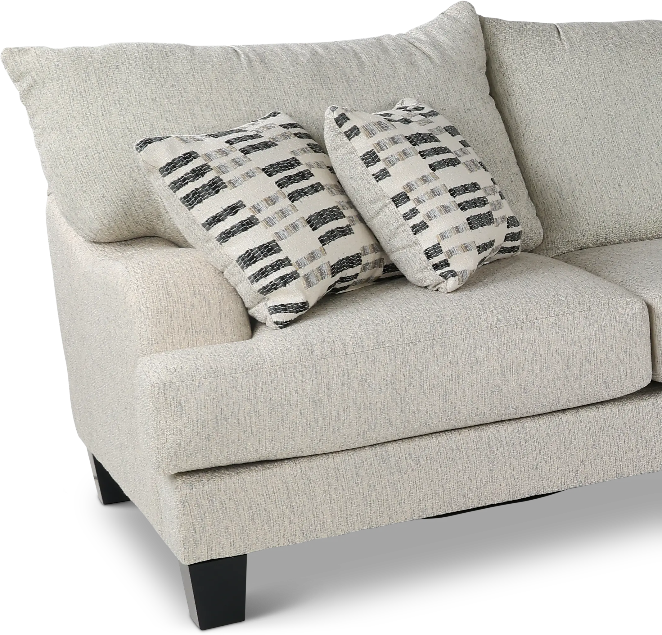 3PC/LAGUNA/CMNT/OP2 Laguna Off-White 3 Piece Sectional-2