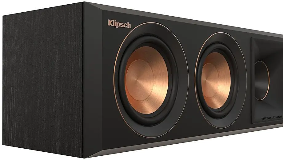 RP-404CII/EBONY Klipsch Reference Premiere Series Quad 4  Passive 2-Way Center-Channel Speaker - Ebony-3