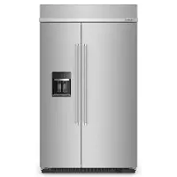 KBSD708MPS KitchenAid 29.4 cu ft Side-By-Side Refrigerator - 48  Built-In Stainless Steel