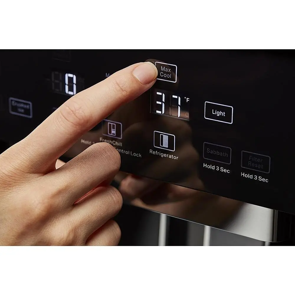 KBSD708MPS KitchenAid 29.4 cu ft Side-By-Side Refrigerator - 48  Built-In Stainless Steel-2