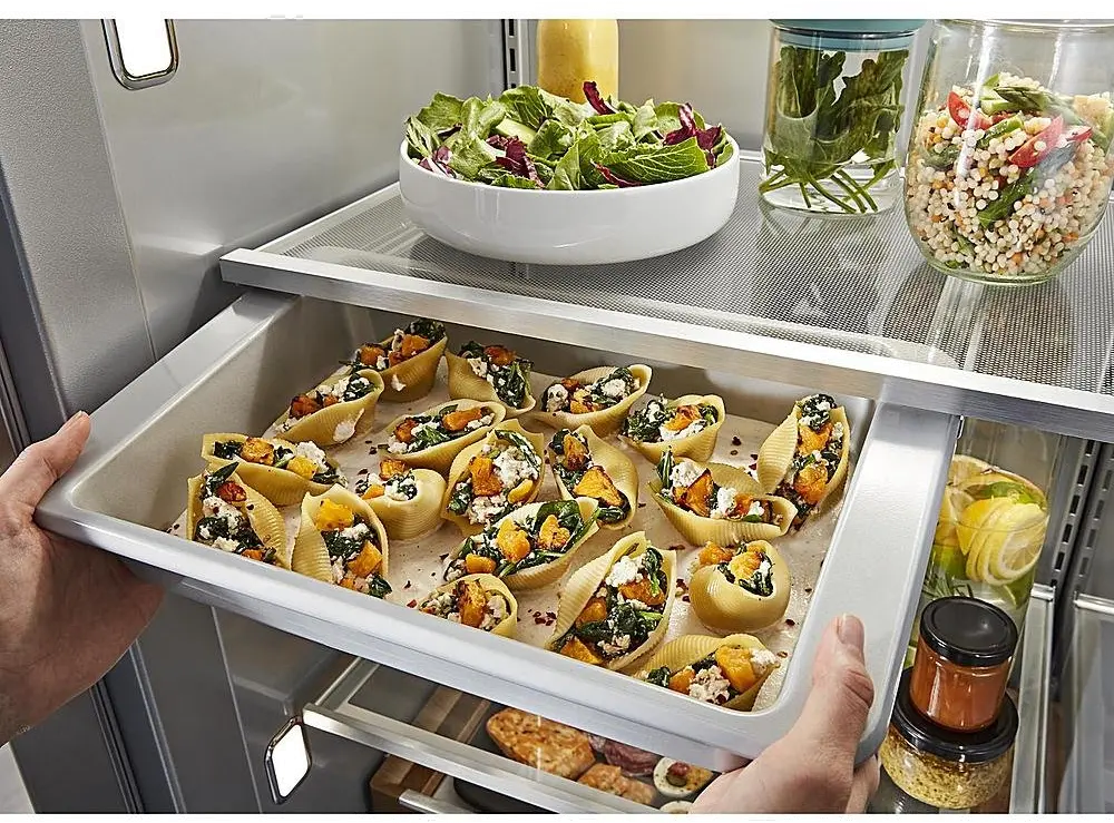 KBSD708MPS KitchenAid 29.4 cu ft Side-By-Side Refrigerator - 48  Built-In Stainless Steel-6