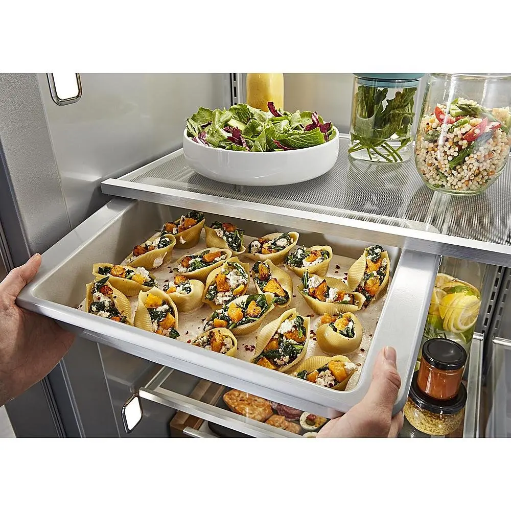 KBSD708MPS KitchenAid 29.4 cu ft Side-By-Side Refrigerator - 48  Built-In Stainless Steel-6