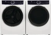 .FELX-W/W-7637-ELEPR Electrolux Front Load Washer and Electric Dryer Set - White, ELF7637AW