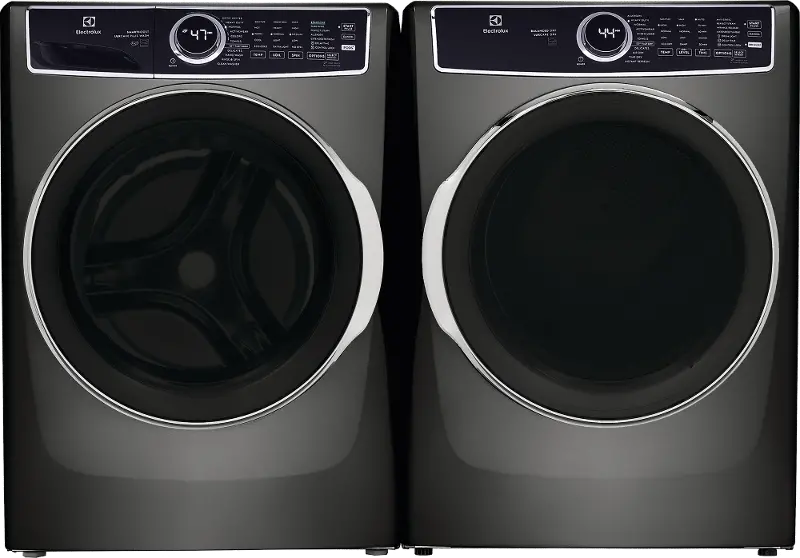 Electrolux Front Load Washer and Gas Dryer Set - Titanium, ELF7637AT