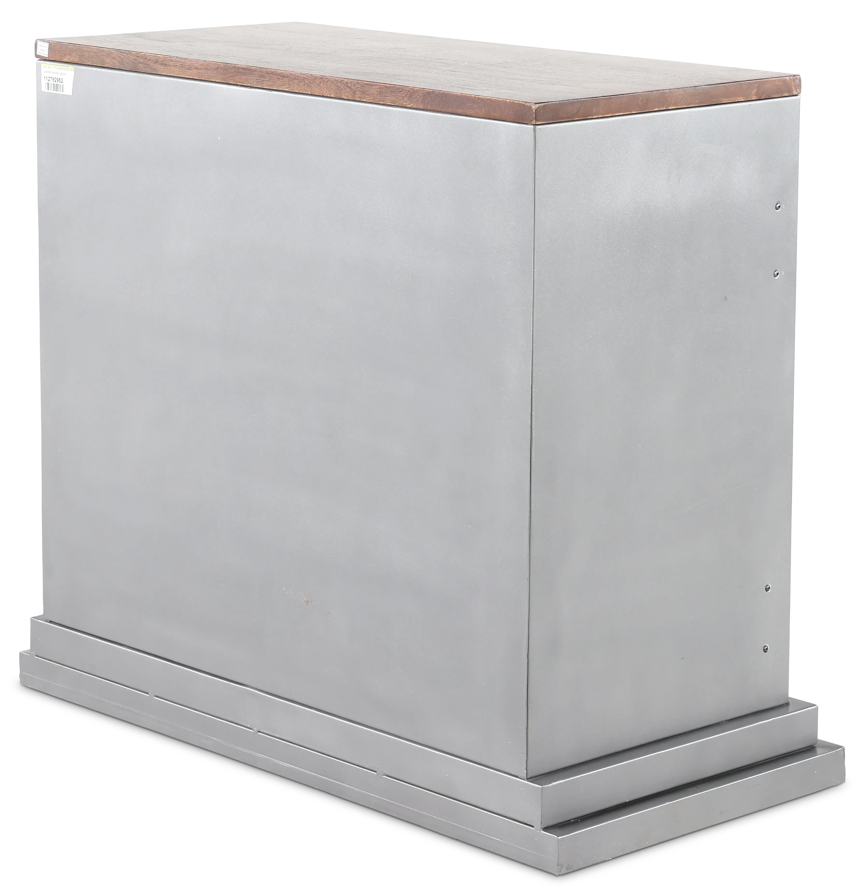 Jaxson Natural Wood and Metal 2-Door Cabinet-6