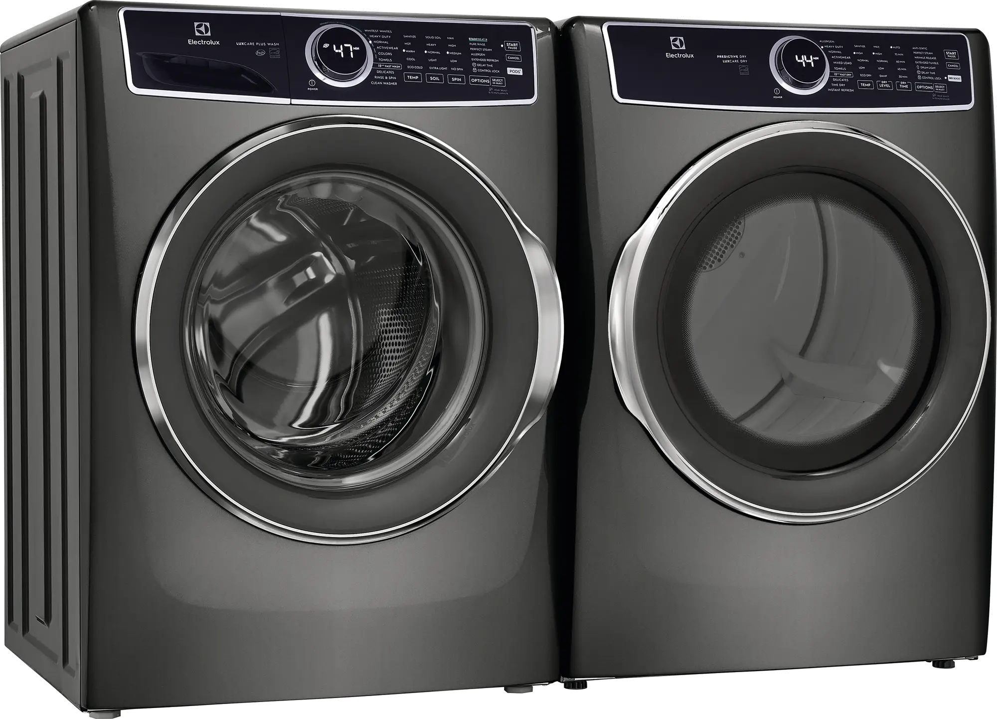 .FELX-T/T-7537GAS-PR Electrolux Front Load Washer and Gas Dryer Set - Titanium, ELF7537AT-2