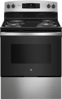 JB256RTSS GE 5.0 cu ft Electric Range - Stainless Steel
