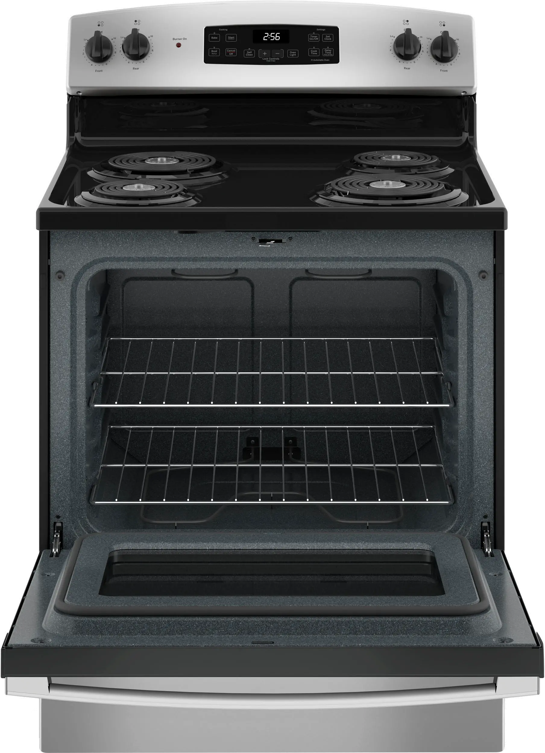 JB256RTSS GE 5.0 cu ft Electric Range - Stainless Steel-2