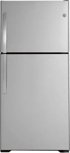 GTS22KYNRFS GE 21.9 cu ft Top Freezer Refrigerator - 33 W Fingerprint Resistant Stainless Steel-2