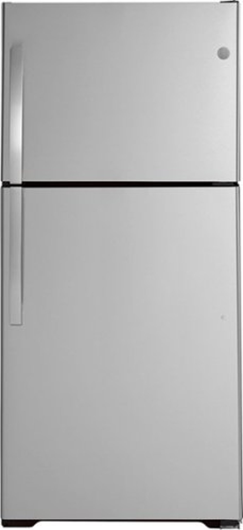GE 21.9 cu ft Top Freezer Refrigerator - 33"W Fingerprint Resistant Stainless Steel