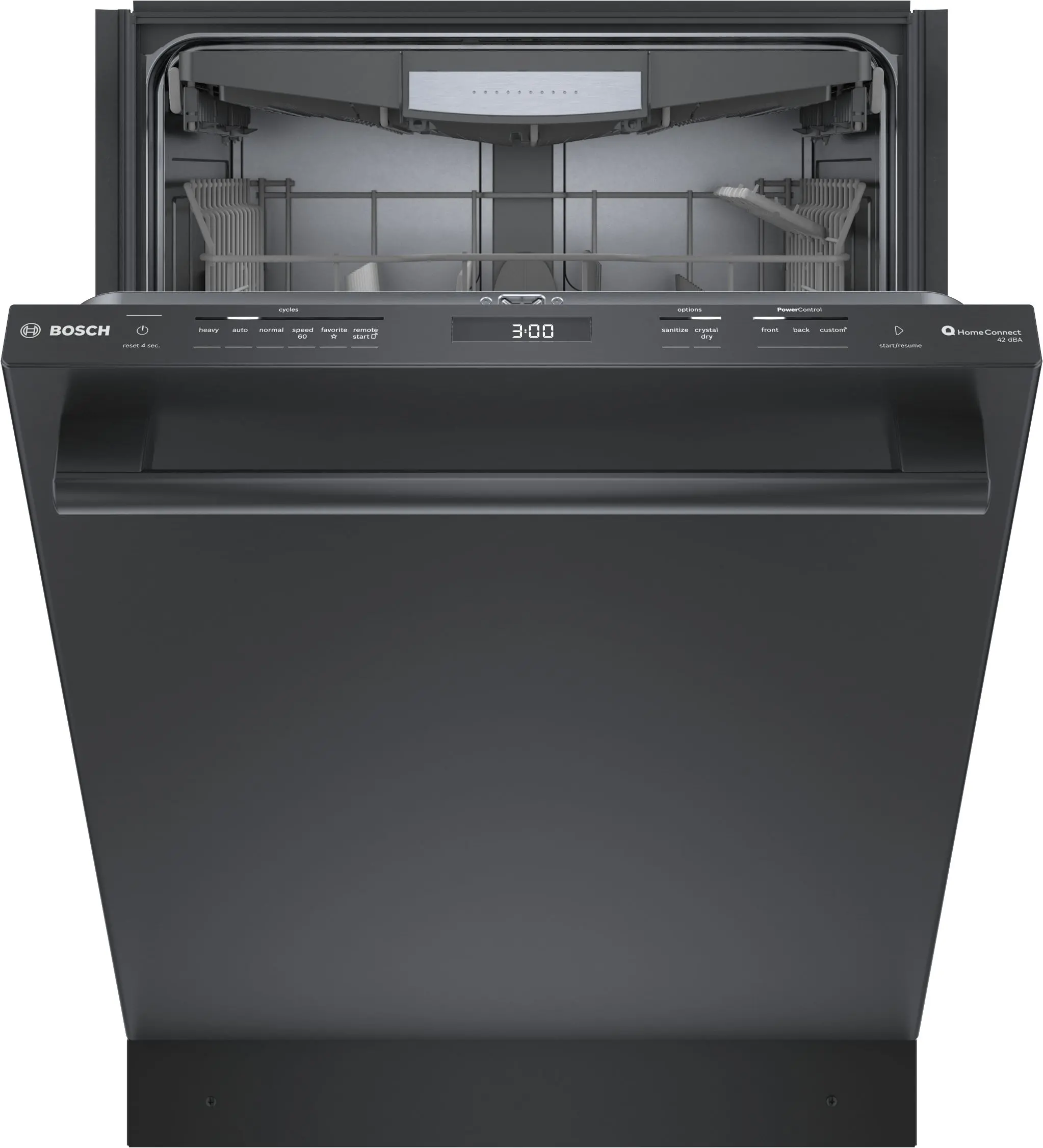 SHX78CM4N Bosch 800 Series Dishwasher - Black Inox-1