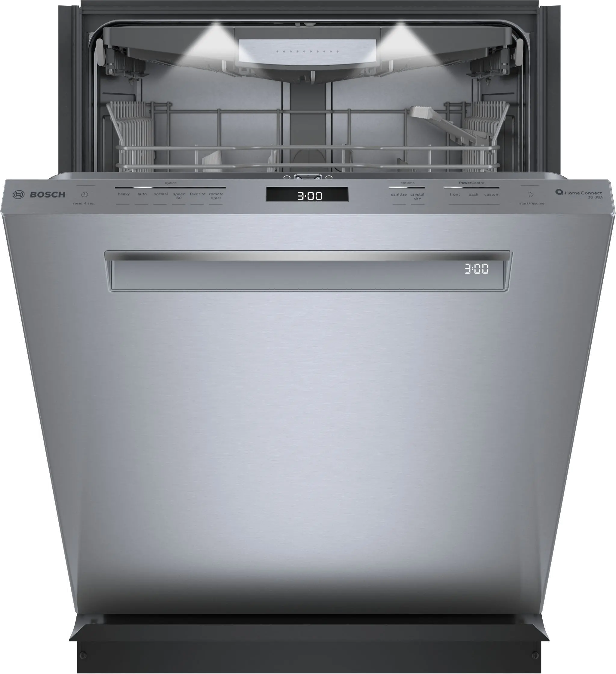 SHP9PCM5N Bosch Benchmark Dishwasher - Stainless Steel-12