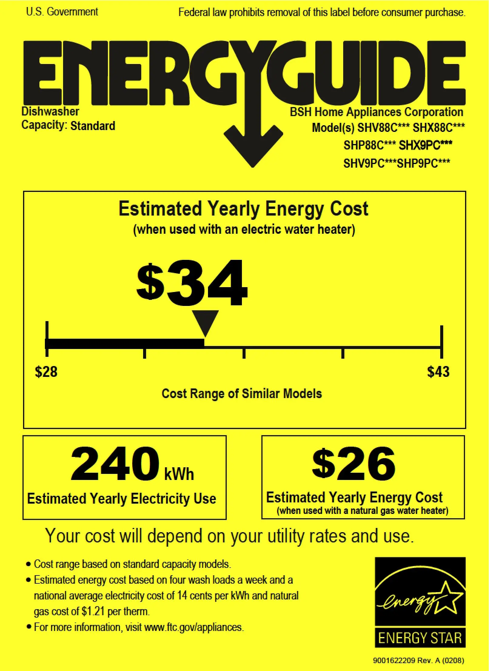 SHP9PCM5N Bosch Benchmark Dishwasher - Stainless Steel-4