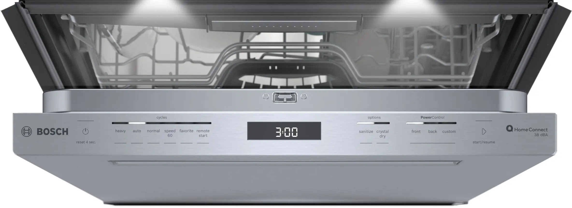 SHP9PCM5N Bosch Benchmark Dishwasher - Stainless Steel-7