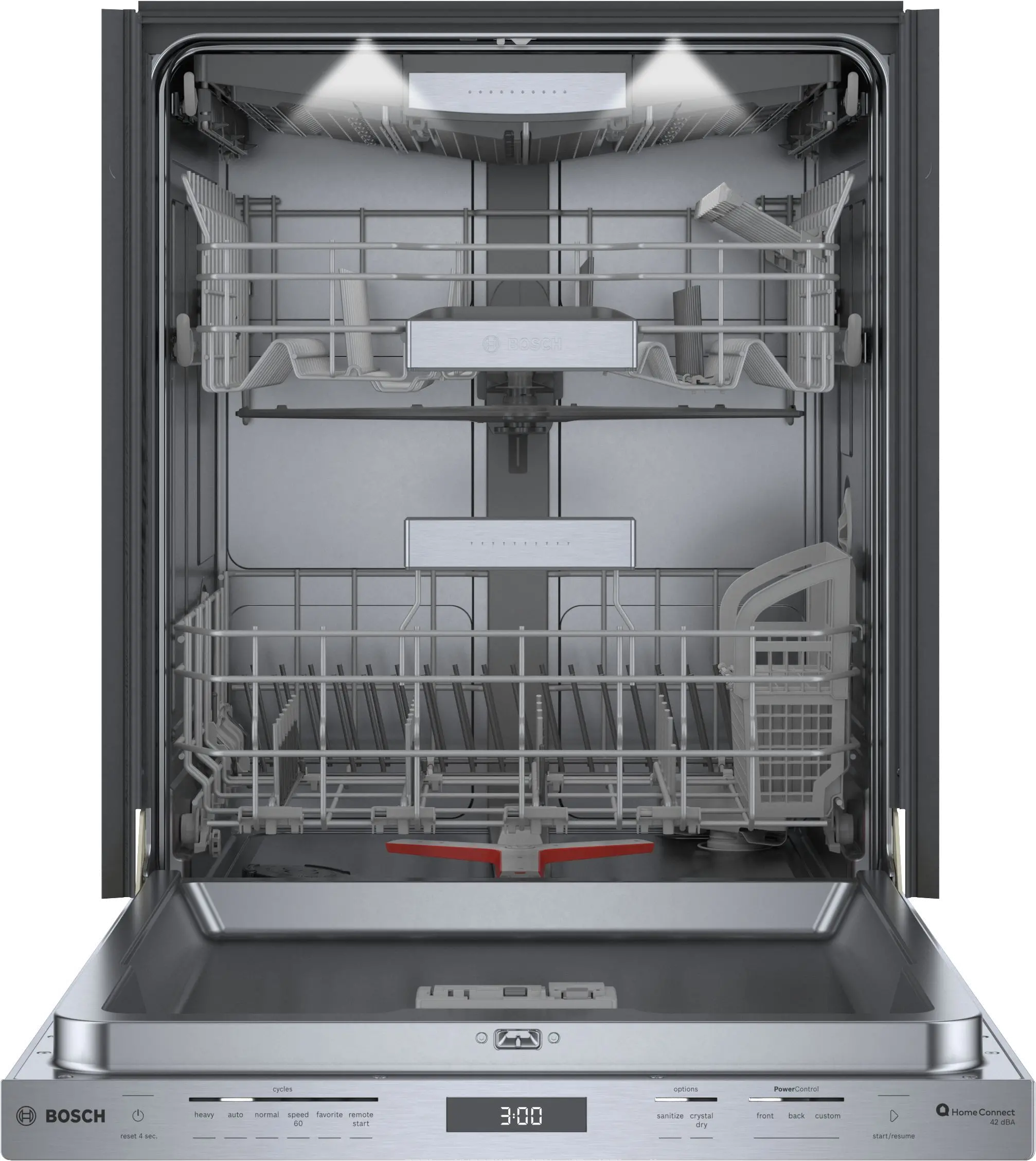 SHP9PCM5N Bosch Benchmark Dishwasher - Stainless Steel-9