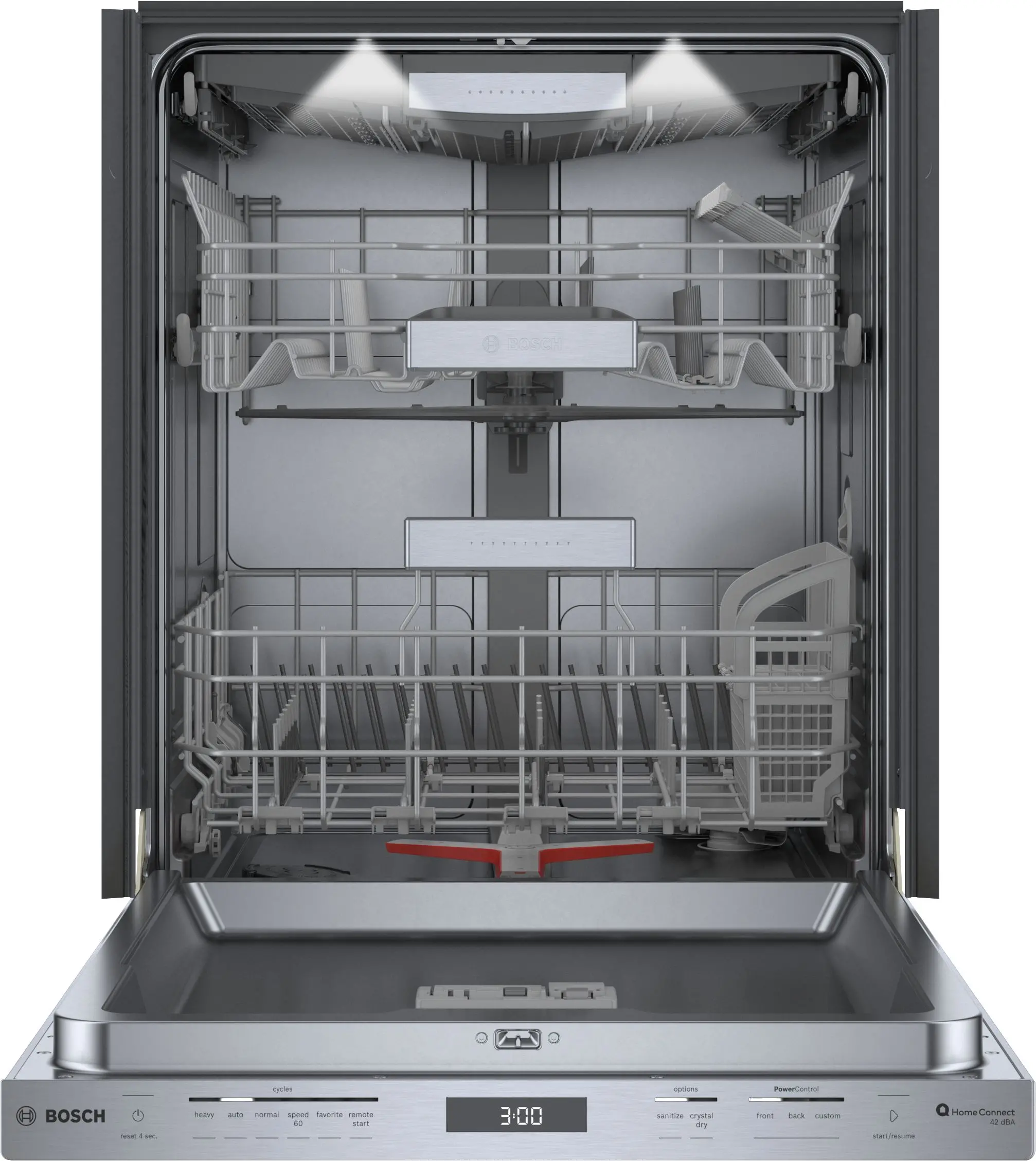 SHP9PCM5N Bosch Benchmark Dishwasher - Stainless Steel-9