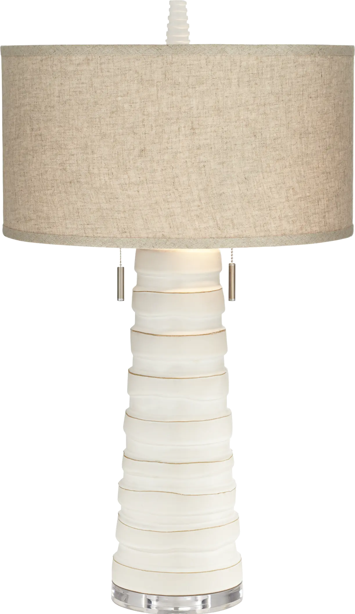 Matinee White Table Lamp-1