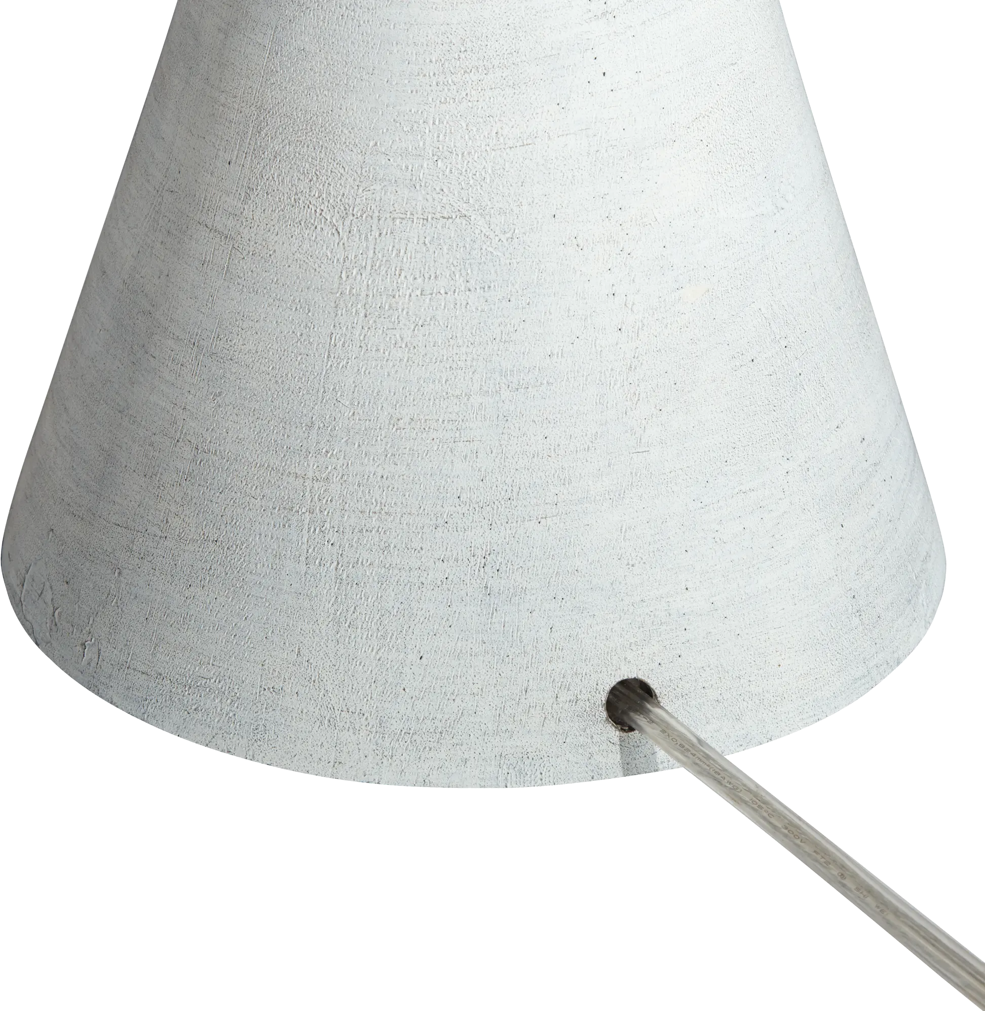 Kingstown White Hourglass Table Lamp-5