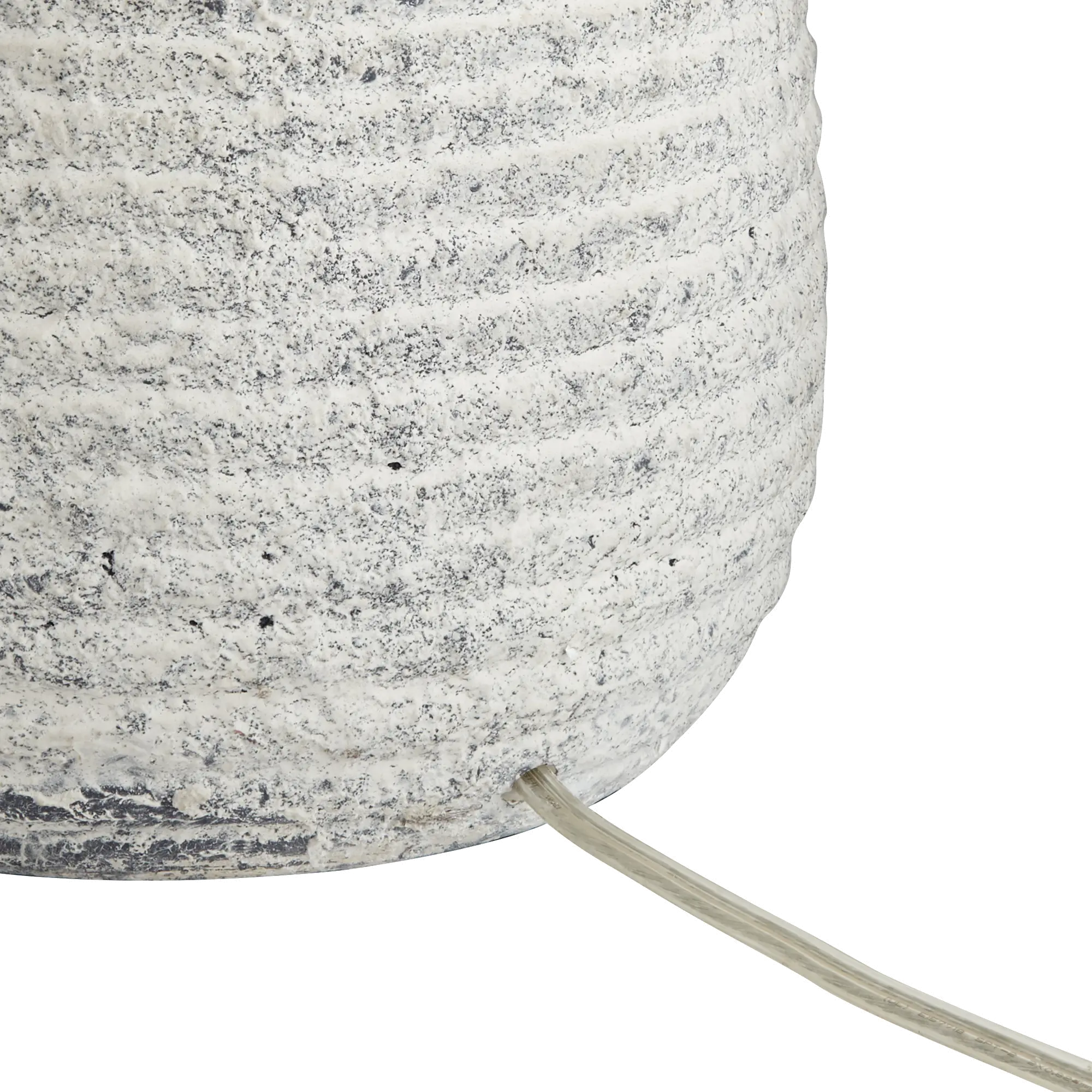 Sandstone White Stone-Wash Table Lamp-5