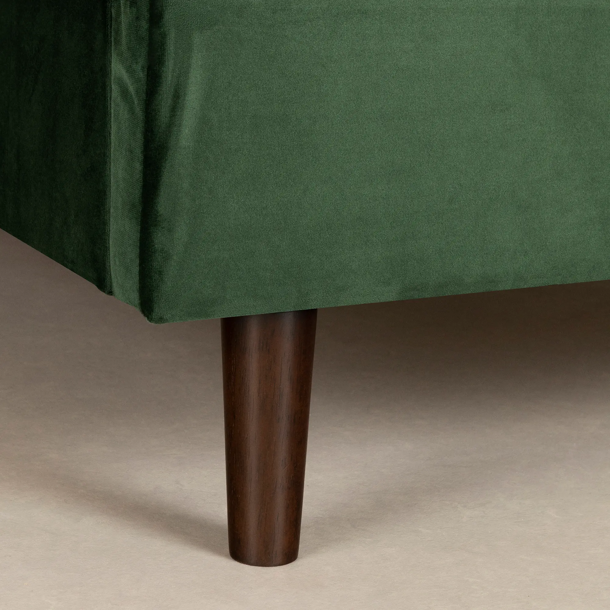 14055 Maliza Dark Green Queen Tufted Upholstered Platform Bed - South Shore-5